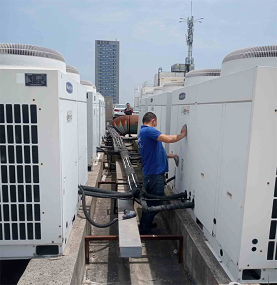 岢岚中央空调制热和不制冷系统维修方法